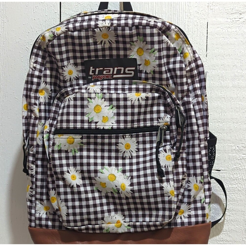 Trans by Jansport Daisy Gingham Backpack School Bag